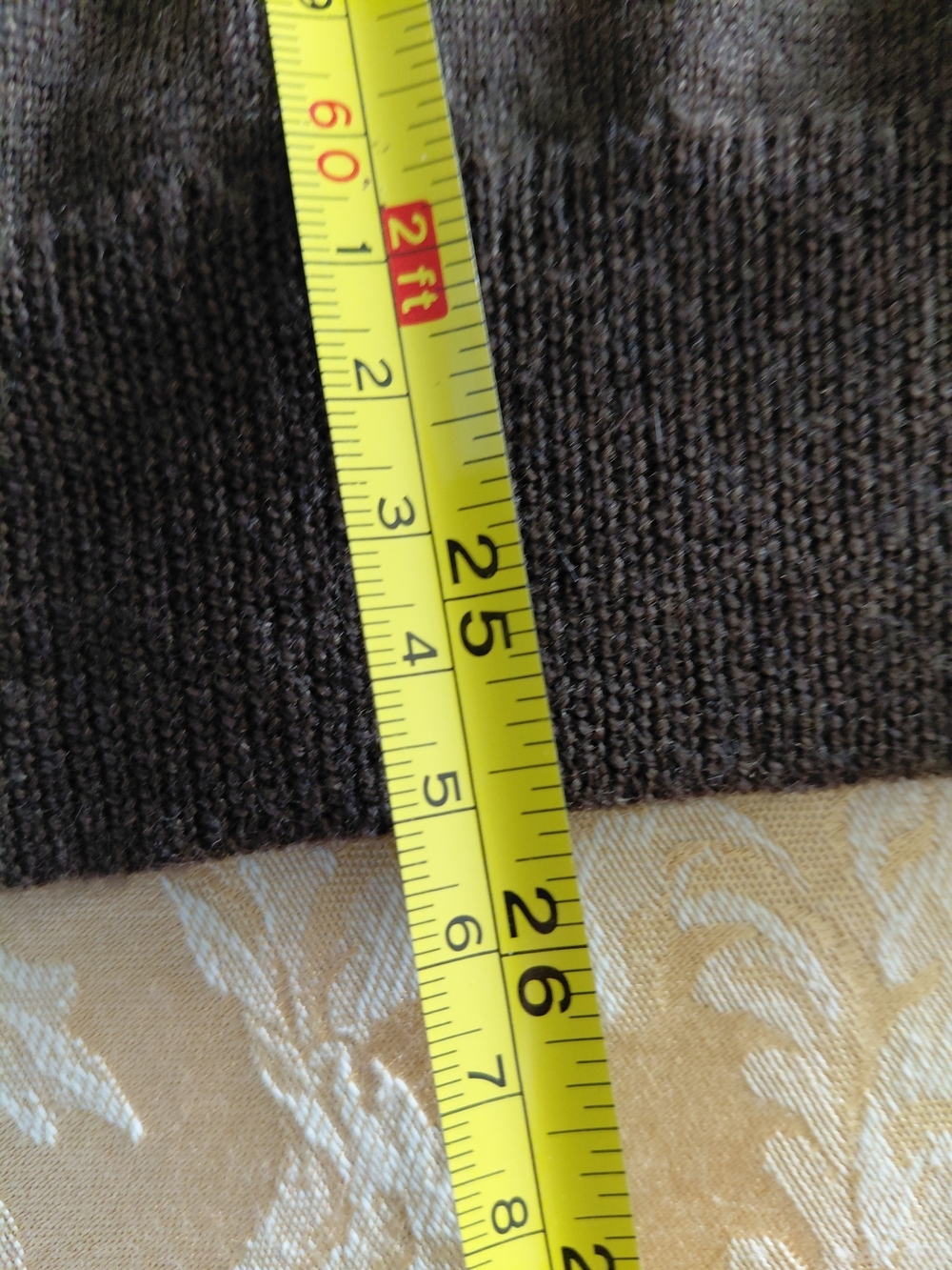 Grant Thomas Italian Merino Wool V-Neck Sweater Brown Mens Medium Made in Italy - Picture 7 of 7